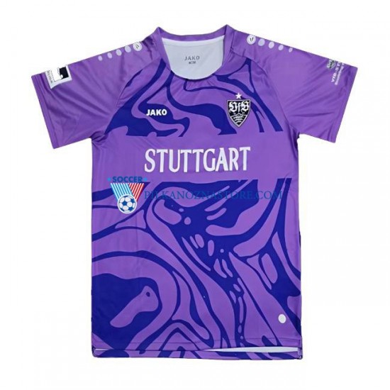 Strój Bramkarski VfB Stuttgart Special Koszulka Męska Domowy 2023-2024 Krótkie Rękawy