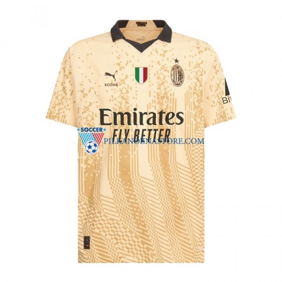 Strój Bramkarski AC Milan Special Koszulka Męska Domowy 2022-2023 Krótkie Rękawy