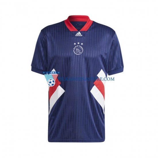 AFC Ajax Icon Retro Koszulka Męska Domowy 2022-2023 Krótkie Rękawy