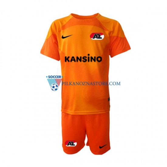 Strój Bramkarski AZ Alkmaar dla Dzieci Koszulka Trzeci 2022-2023 Krótkie Rękawy