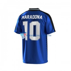Argentyna Maradona 10 Retro Koszulka Męska Wyjazdowy 1994 Krótkie Rękawy
