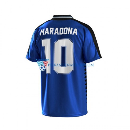 Argentyna Maradona 10 Retro Koszulka Męska Wyjazdowy 1994 Krótkie Rękawy
