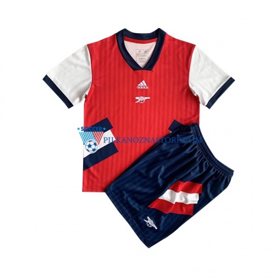 Arsenal dla Dzieci Icon Retro Koszulka Domowy 2022-2023 Krótkie Rękawy