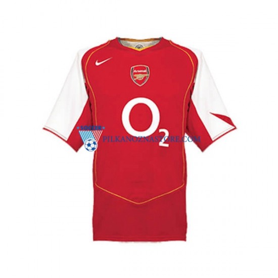 Arsenal Retro Koszulka Męska Domowy 2004 Krótkie Rękawy