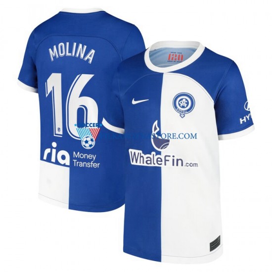Atlético Madryt Molina 16 120 Anniversary Koszulka Męska Domowy 2022-2023 Krótkie Rękawy