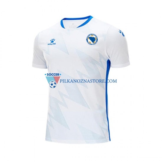 Bośnia i Hercegowina Koszulka Męska Wyjazdowy 2023 Krótkie Rękawy