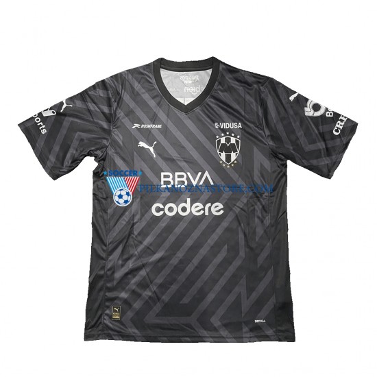 Strój Bramkarski CF Monterrey Koszulka Męska Domowy 2023 Krótkie Rękawy