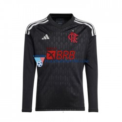 Strój Bramkarski CR Flamengo Koszulka Męska Wyjazdowy 2023-2024 Długie Rękawy