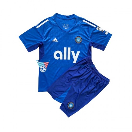 Strój Bramkarski Charlotte FC dla Dzieci Koszulka Wyjazdowy 2023 Krótkie Rękawy