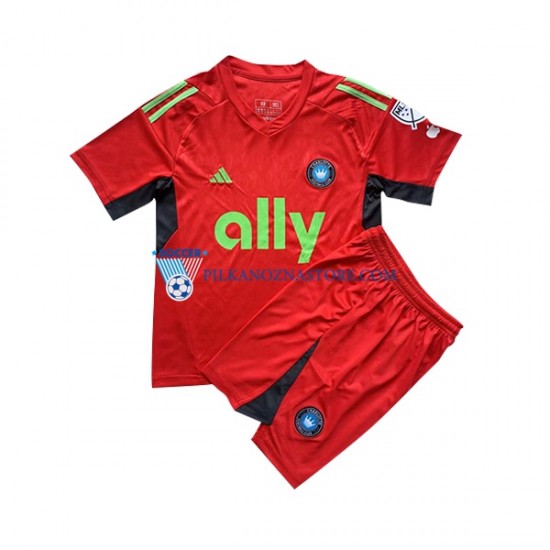 Strój Bramkarski Charlotte FC dla Dzieci Koszulka Trzeci 2023 Krótkie Rękawy