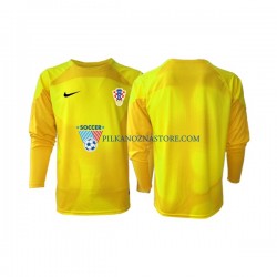 Strój Bramkarski Chorwacja Koszulka Męska Domowy MŚ 2022 Długie Rękawy