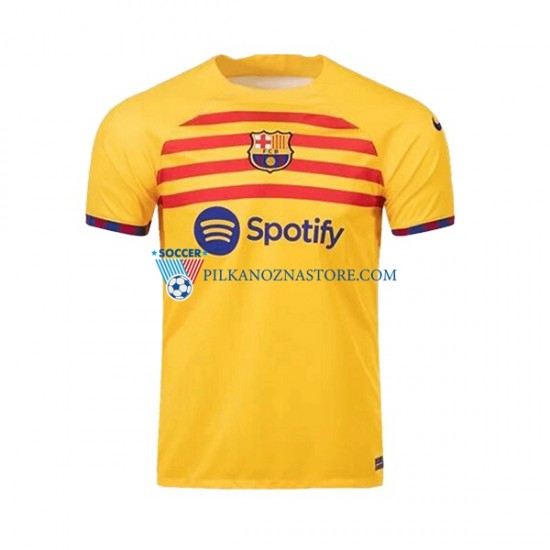 FC Barcelona Koszulka Męska Czwarty 2022-2023 Krótkie Rękawy
