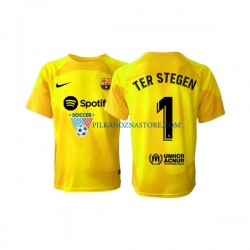 Strój Bramkarski FC Barcelona Ter Stegen 1 Koszulka Męska Czwarty 2022-2023 Krótkie Rękawy