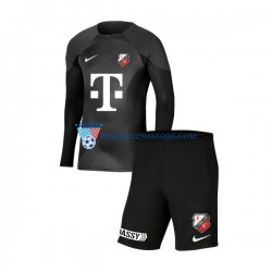 Strój Bramkarski FC Utrecht dla Dzieci Koszulka Domowy 2022-2023 Długie Rękawy
