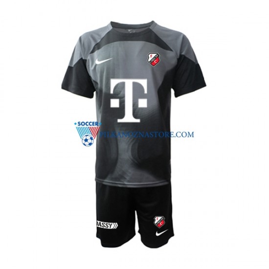 Strój Bramkarski FC Utrecht dla Dzieci Koszulka Domowy 2022-2023 Krótkie Rękawy