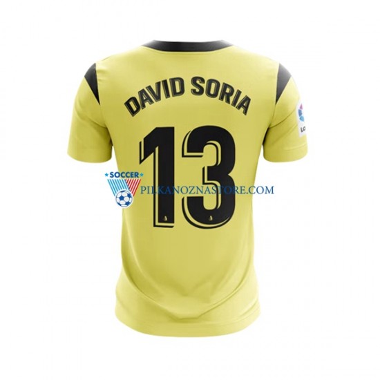 Strój Bramkarski Getafe CF David Soria 13 Koszulka Męska Domowy 2022-2023 Krótkie Rękawy