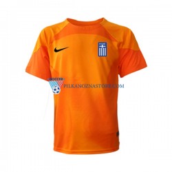 Strój Bramkarski Grecja Koszulka Męska Trzeci 2022-2023 Krótkie Rękawy