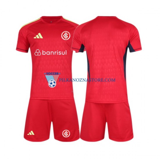 Strój Bramkarski Internacional dla Dzieci Koszulka Domowy 2023-2024 Krótkie Rękawy