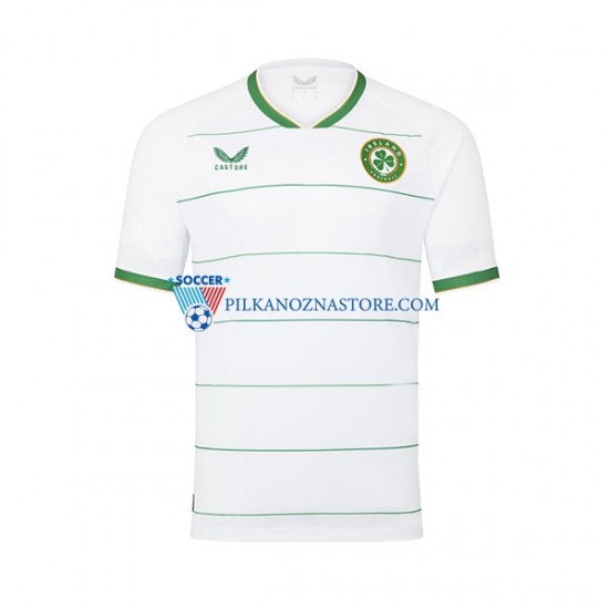 Irlandia Koszulka Męska Wyjazdowy 2023 Krótkie Rękawy