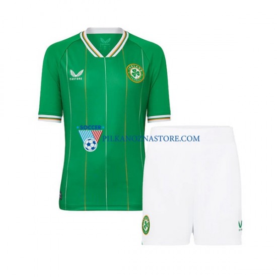 Irlandia dla Dzieci Koszulka Domowy 2023 Krótkie Rękawy