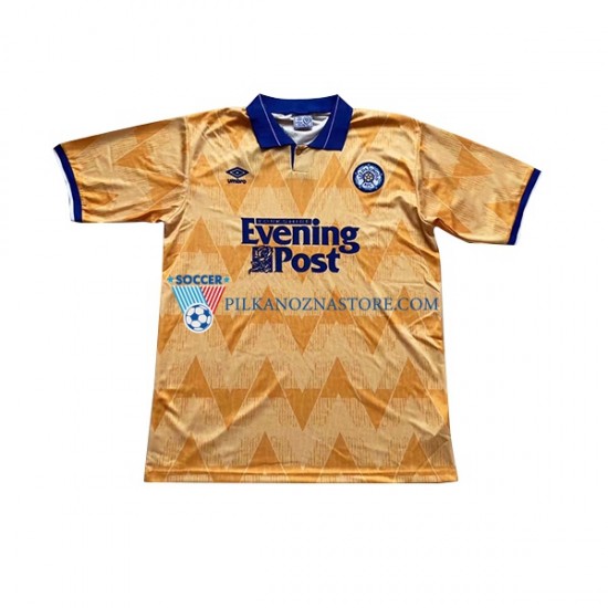 Leeds United Retro Koszulka Męska Wyjazdowy 1991-1992 Krótkie Rękawy