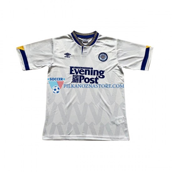 Leeds United Retro Koszulka Męska Domowy 1991-1992 Krótkie Rękawy