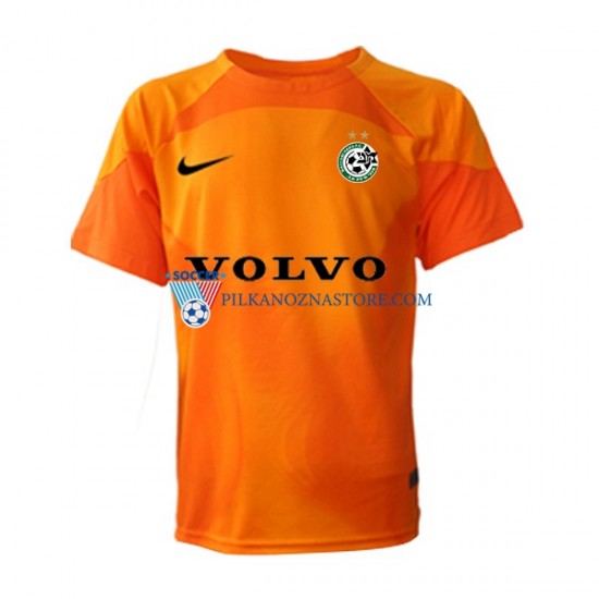 Strój Bramkarski Maccabi Haifa Koszulka Męska Wyjazdowy 2022-2023 Krótkie Rękawy