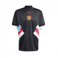 Manchester United Icon Retro Koszulka Męska Domowy 2022-2023 Krótkie Rękawy