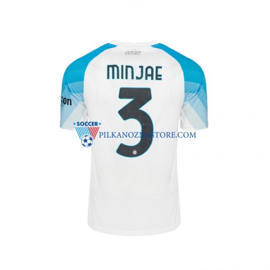 Napoli Face Game Minjae 3 Koszulka Męska Domowy 2022-2023 Krótkie Rękawy