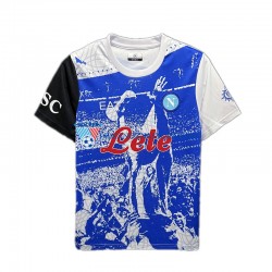 Napoli Maradona Champions Special Edition Koszulka Męska Domowy 2023 Krótkie Rękawy
