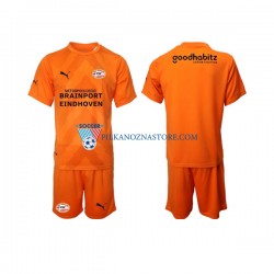 Strój Bramkarski PSV Eindhoven dla Dzieci Koszulka Wyjazdowy 2022-2023 Krótkie Rękawy