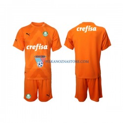 Strój Bramkarski Palmeiras dla Dzieci Koszulka Trzeci 2022-2023 Krótkie Rękawy