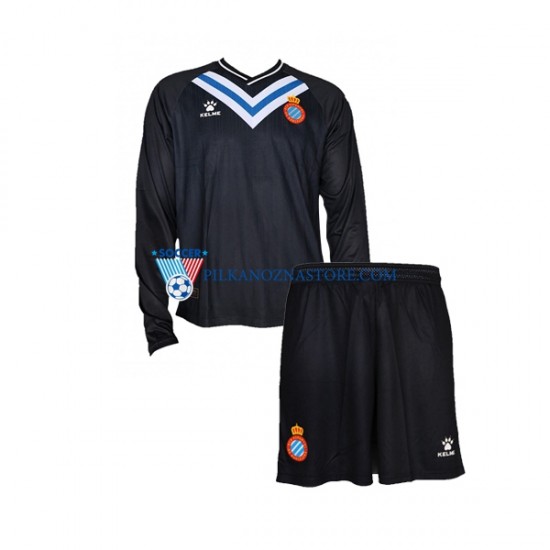 Strój Bramkarski RCD Espanyol dla Dzieci Koszulka Domowy 2022-2023 Długie Rękawy