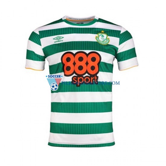 Shamrock Rovers Koszulka Męska Domowy 2023 Krótkie Rękawy