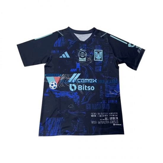 Tigres UANL Earth Day Koszulka Męska Domowy 2023-2024 Krótkie Rękawy