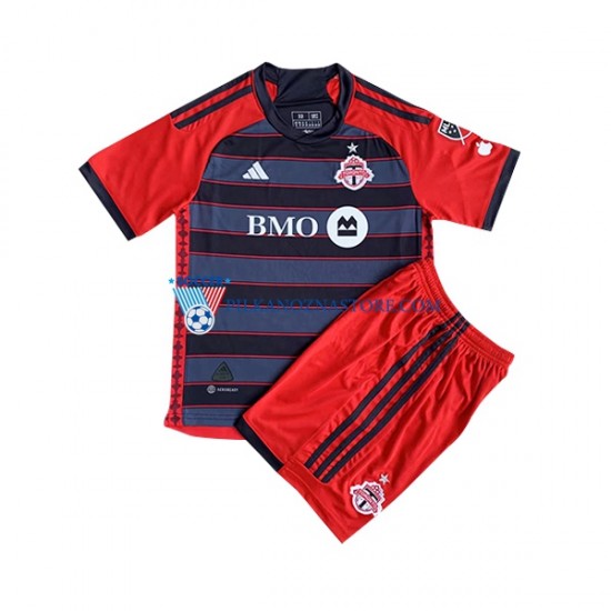 Toronto FC dla Dzieci Koszulka Domowy 2023 Krótkie Rękawy