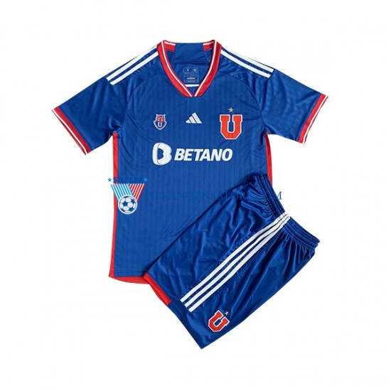 Universidad de Chile dla Dzieci Koszulka Domowy 2023 Krótkie Rękawy