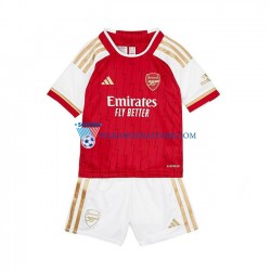Arsenal dla Dzieci Koszulka Domowy 2023-2024 Krótkie Rękawy