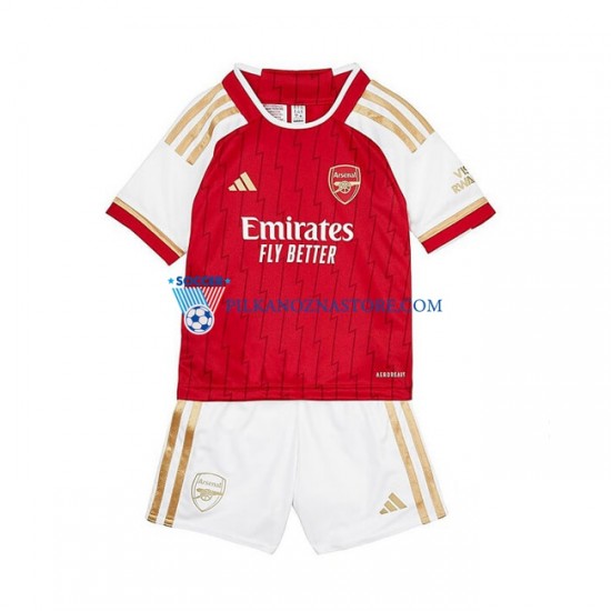 Arsenal dla Dzieci Koszulka Domowy 2023-2024 Krótkie Rękawy