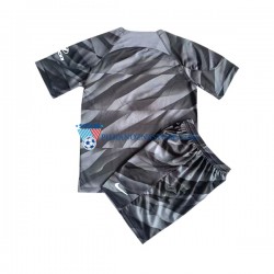 Strój Bramkarski Atlético Madryt dla Dzieci Koszulka Domowy 2023-2024 Krótkie Rękawy