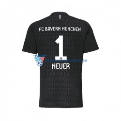 Strój Bramkarski Bayern Monachium Manuel Neuer 1 Koszulka Męska Domowy 2023-2024 Krótkie Rękawy