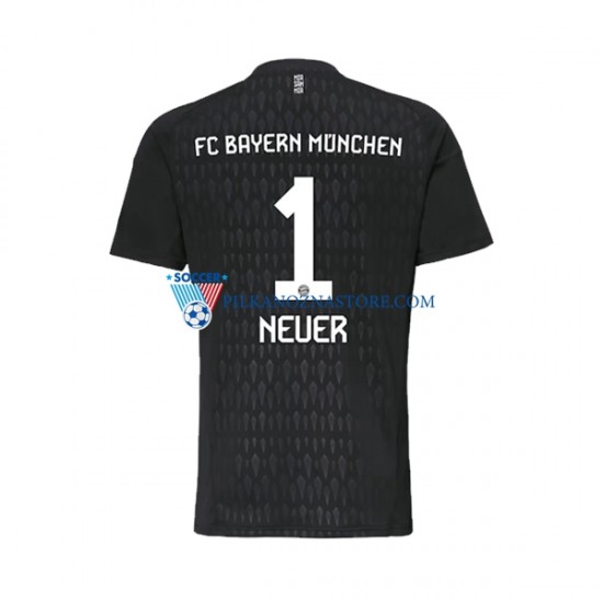 Strój Bramkarski Bayern Monachium Manuel Neuer 1 Koszulka Męska Domowy 2023-2024 Krótkie Rękawy