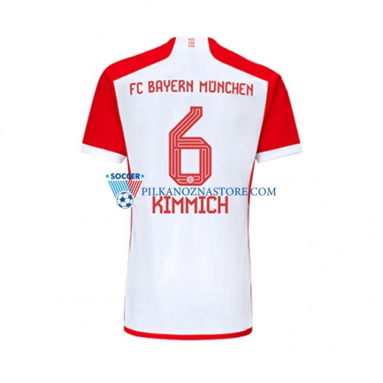Bayern Monachium Joshua Kimmich 6 Koszulka Męska Domowy 2023-2024 Krótkie Rękawy