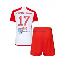 Bayern Monachium dla Dzieci Sadio Mane 17 Koszulka Domowy 2023-2024 Krótkie Rękawy