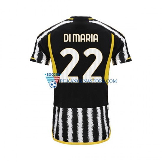 Juventus Angel Di Maria 22 Koszulka Męska Domowy 2023-2024 Krótkie Rękawy