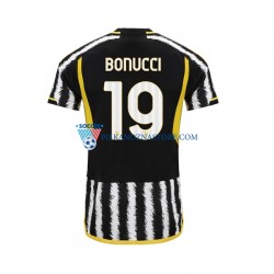 Juventus Leonardo Bonucci 19 Koszulka Męska Domowy 2023-2024 Krótkie Rękawy