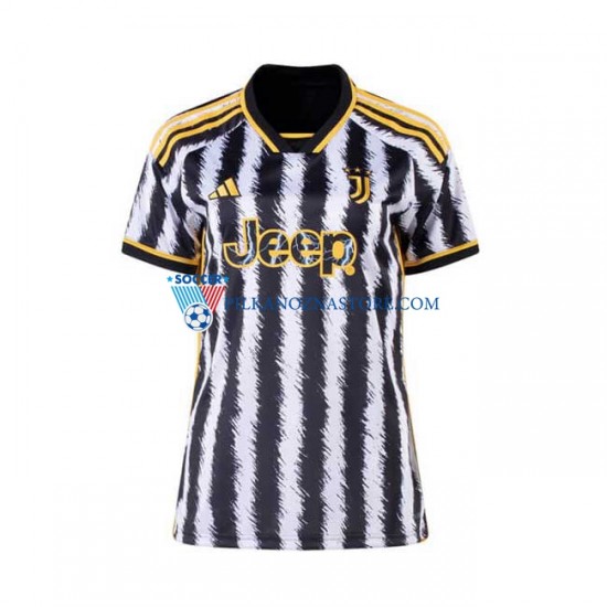 Juventus Koszulka Damska Domowy 2023-2024 Krótkie Rękawy