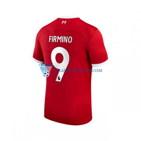Liverpool Roberto Firmino 9 Koszulka Męska Domowy 2023-2024 Krótkie Rękawy