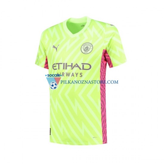 Strój Bramkarski Manchester City Koszulka Męska Trzeci 2023-2024 Krótkie Rękawy
