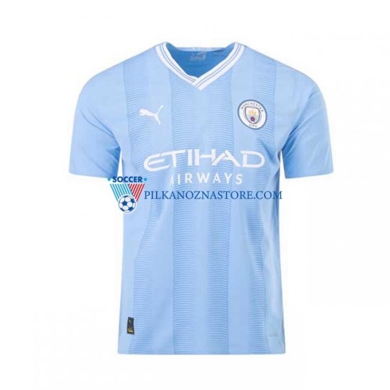Manchester City Koszulka Męska Domowy 2023-2024 Krótkie Rękawy